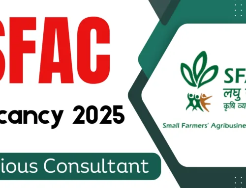 SFAC Recruitment 2025