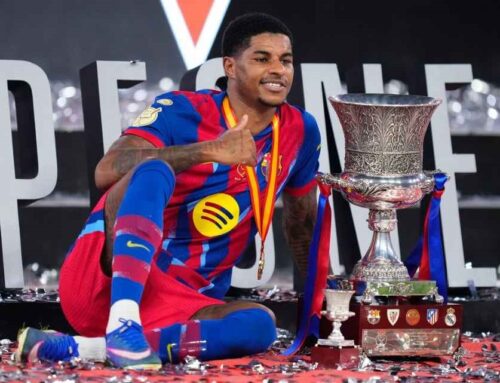 Marcus Rashford Hopes Barcelona Supercopa Trophy Is the First of Many