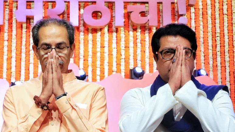 The Shiv Sena (UBT) contested 160 seats and the MNS 53.