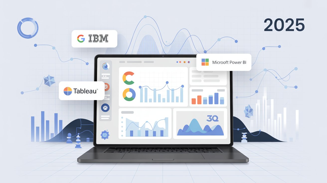 Top data analyst certifications in 2025 including Google, IBM, Power BI, and Tableau for job-ready analytics careers