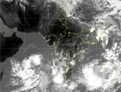 Satellite Images Show Massive Monsoon Clouds Heading for India