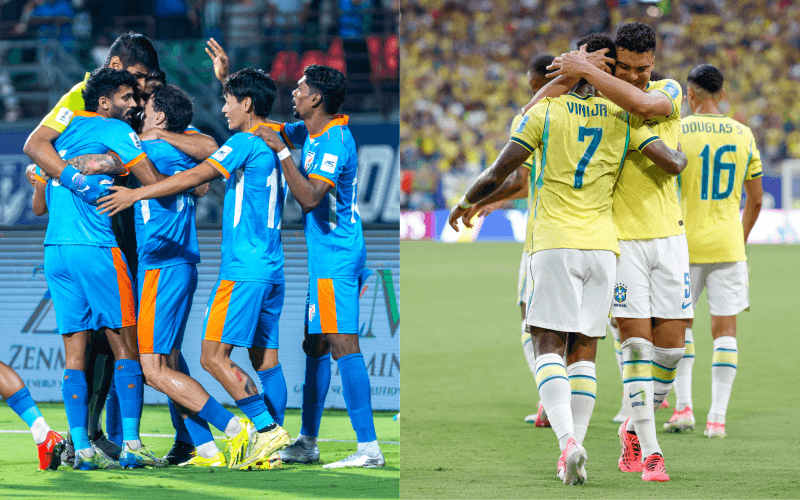 India to host five-time world champions Brazil in historic Kolkata friendly.